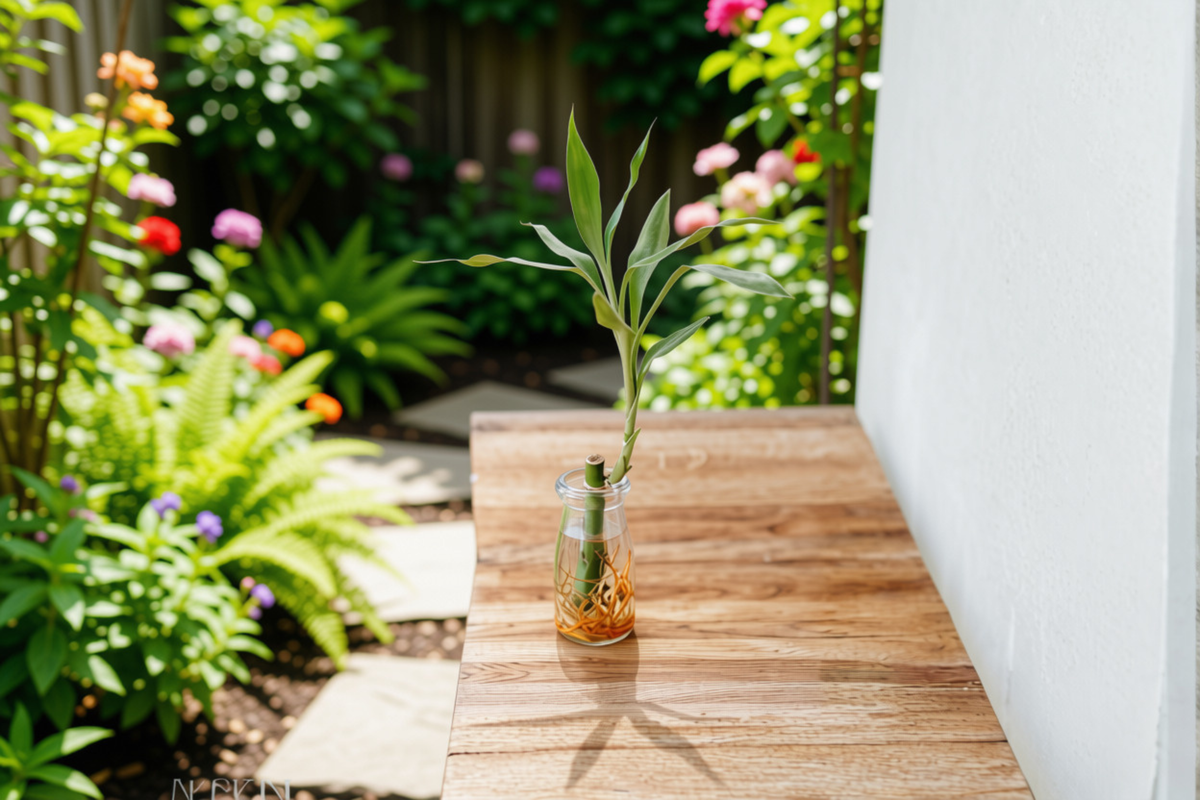 4 Lucky Bamboo Live Plants 4 Inch Indoor Houseplants – Dracaena sanderiana