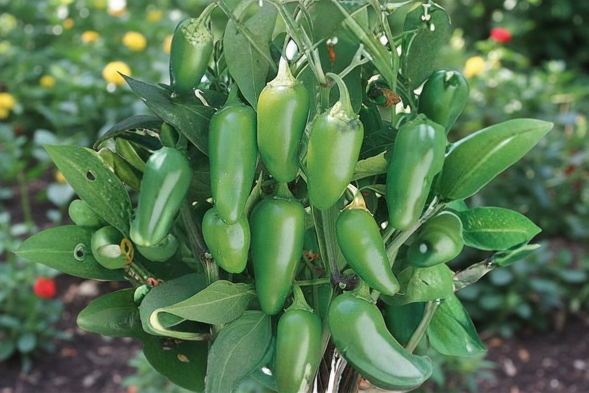 Jalapeño Hybrid Pepper Live Plant, Vegetable Garden, Container, Rooted, Capsicum annuum, Hot Pepper Seedling