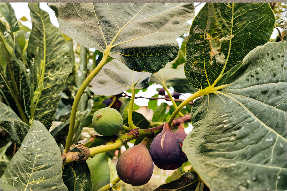 Ischia Fig Tree Live Small Starter Plant – Ficus carica – Self-Pollinating Fig