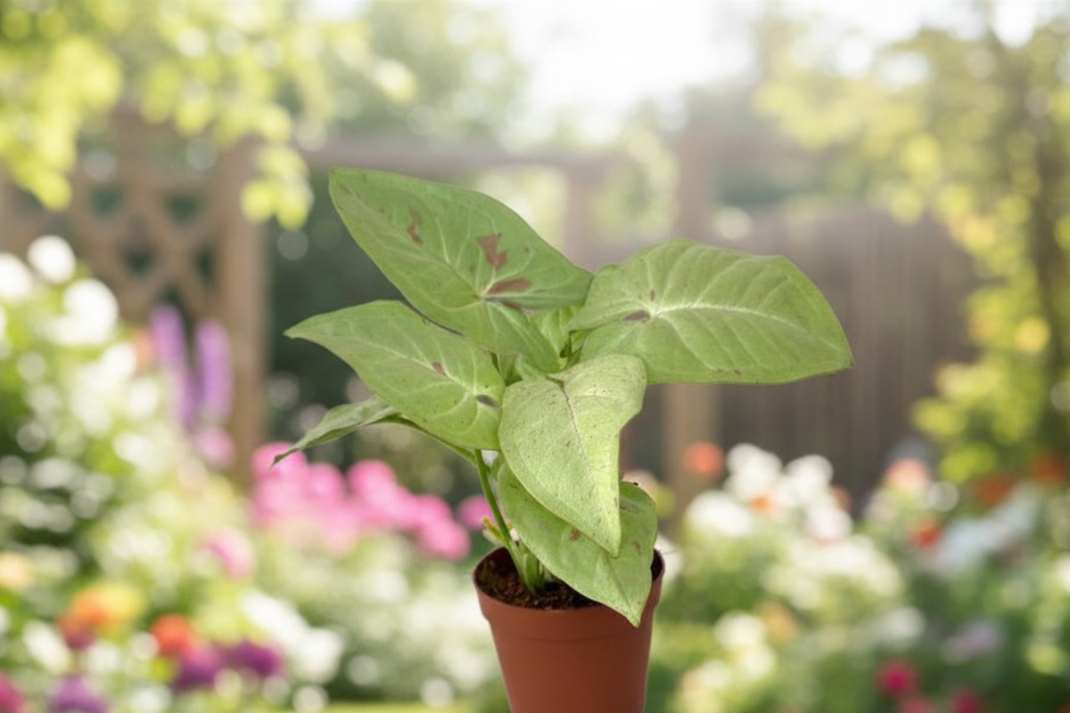 Syngonium Milk Confetti Live Plant, 2-Inch Pot, Pink Speckled Arrowhead, Tropical Houseplant, Indoor Plant Gift