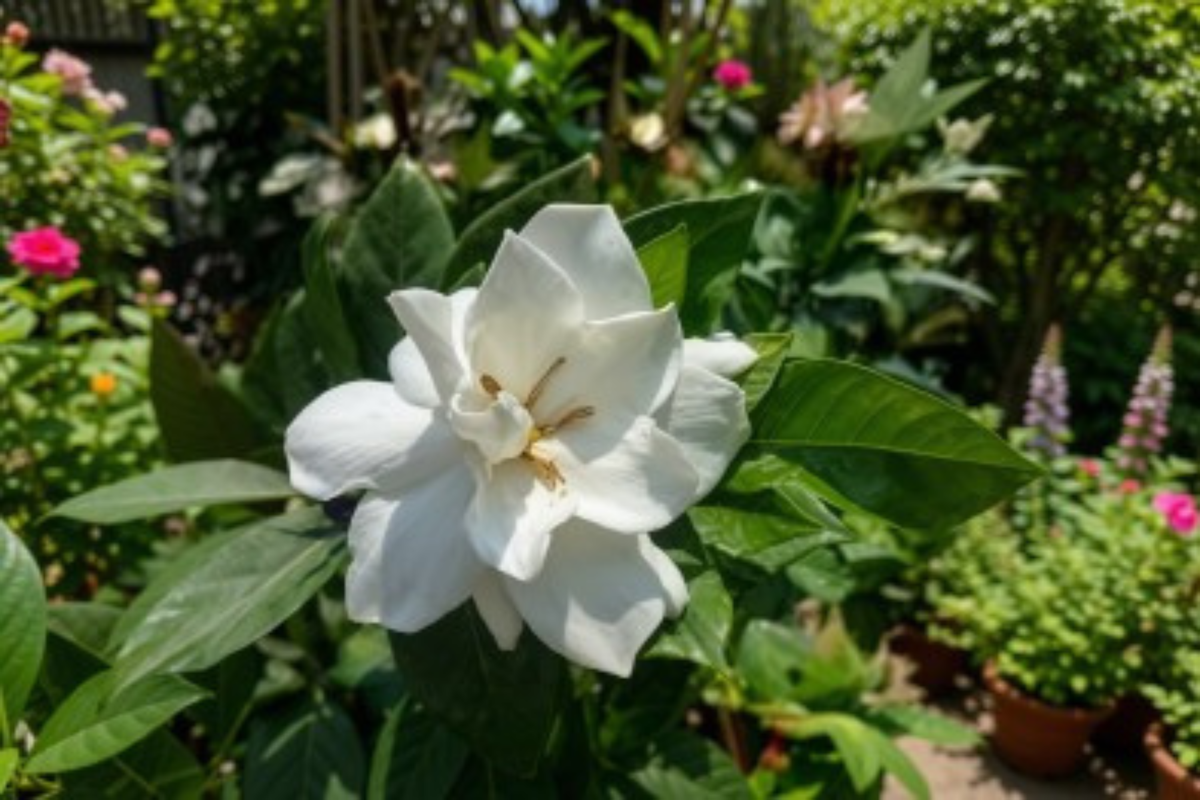 Summer Snow Gardenia Live Starter Plant, Gardenia jasminoides, White Flowers, Evergreen Shrub, Rooted Plug Plant