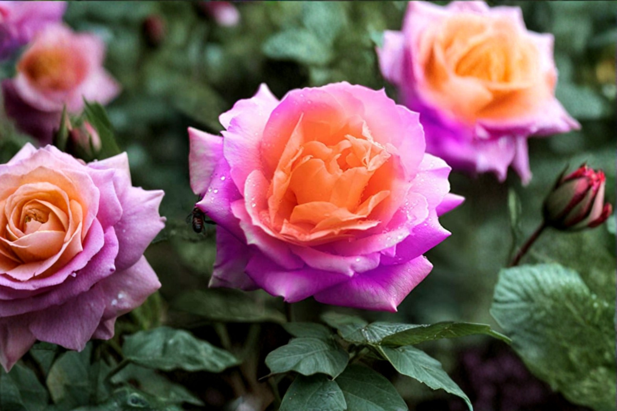 English DeLisSe Rose Seeds - Ornamental Flower Bush, Pink Tones, Rosa spp., 30 Seeds for Outdoor Garden Planting
