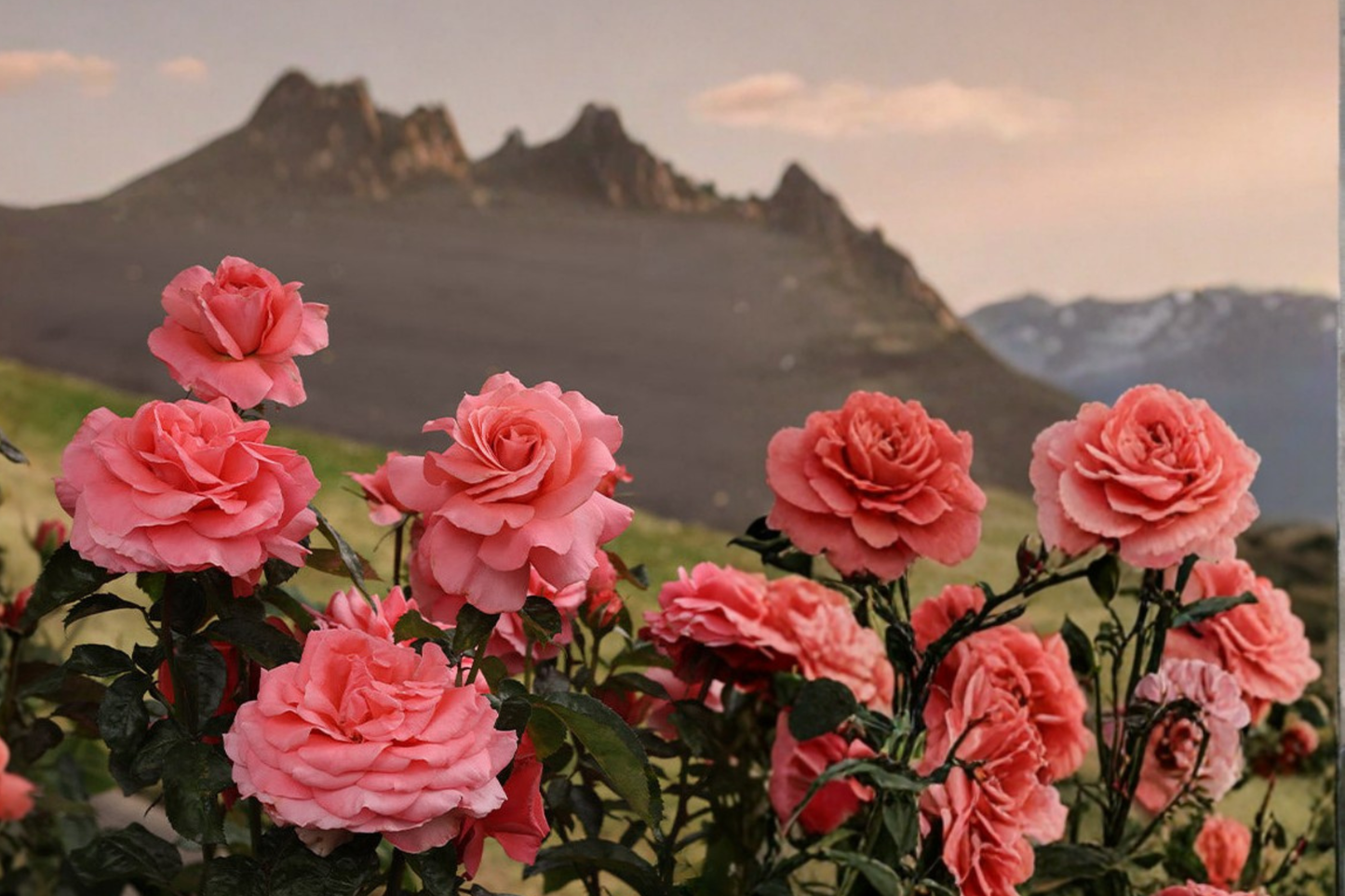 Live Pink Hybrid Tea Rose Plant – 3-Gallon Container, Large Bloom Flowering Rose Bush for Garden, Landscape, Outdoor | Rosa