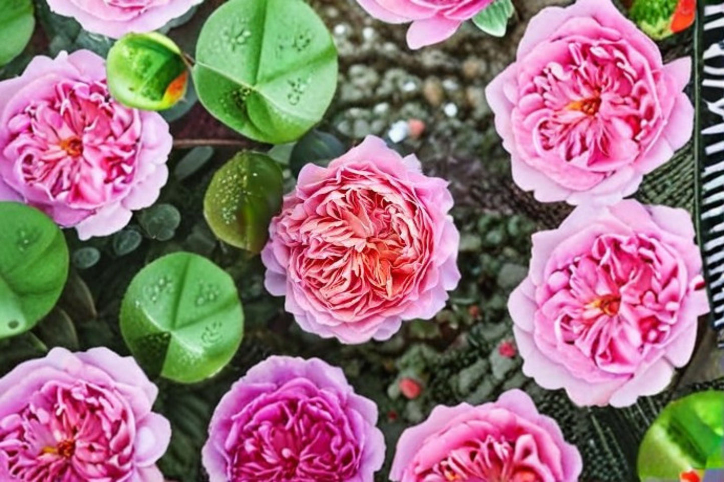 Eisvogel Rose Live Plant – Fragrant German Nostalgia Rose, 120 cm Tall, Lavender Apricot Blooms