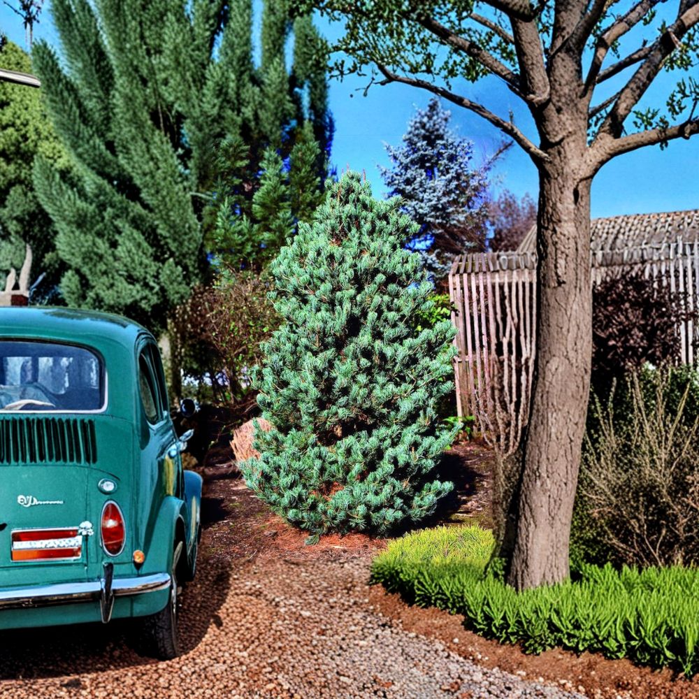 Pinus parviflora ‘Cleary’ – Blue Japanese White Pine Evergreen Conifer in #3 Container