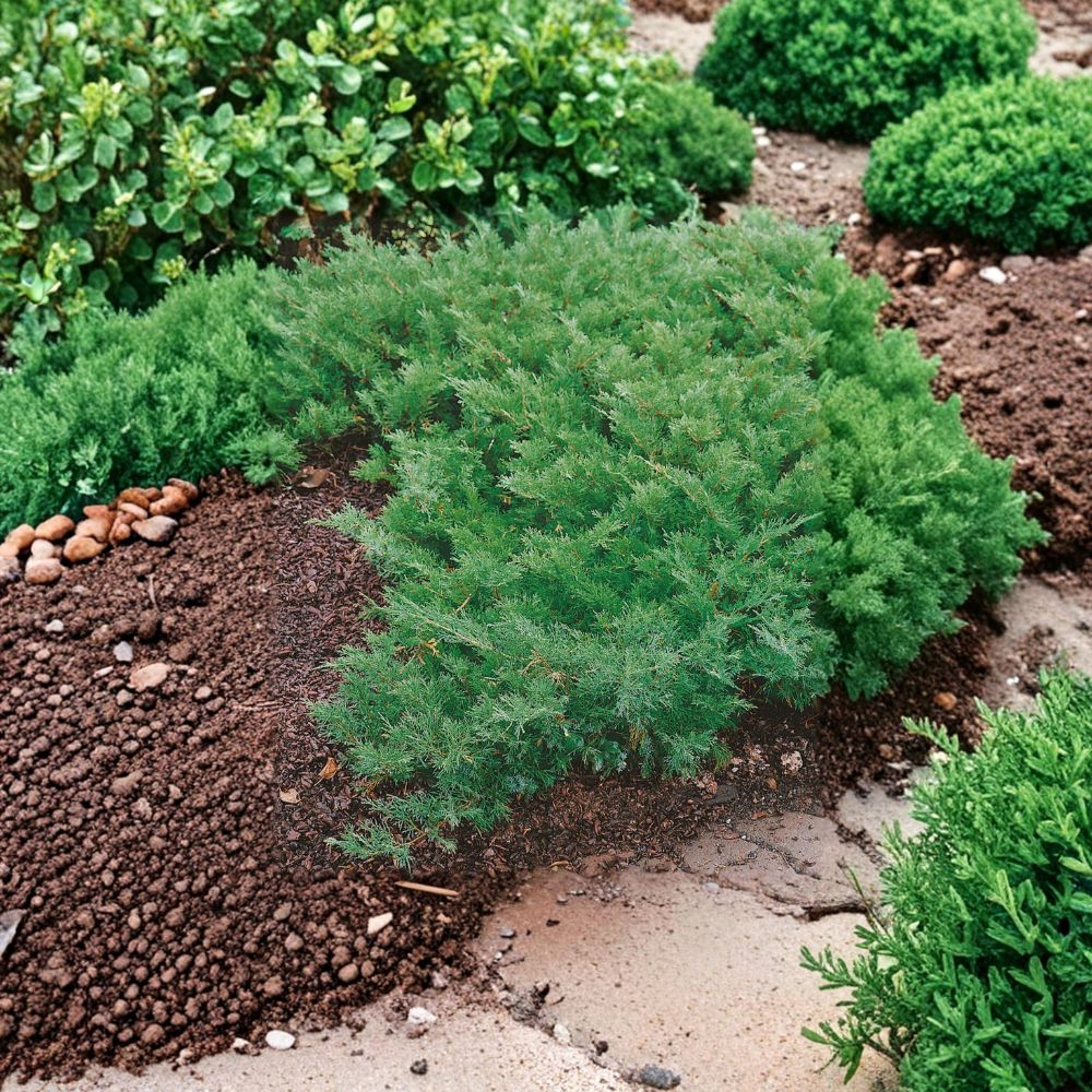 Juniperus ‘Buffalo’ Live Evergreen Groundcover Shrub | Cold Hardy, Low Maintenance | #3 Container