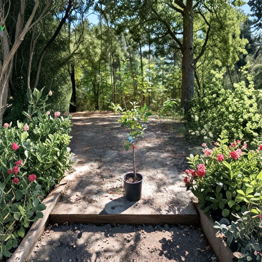 Anna Apple Tree 4-6 Ft Tall | Sweet-Tart Southern Apple | Early Fruit Producing Tree
