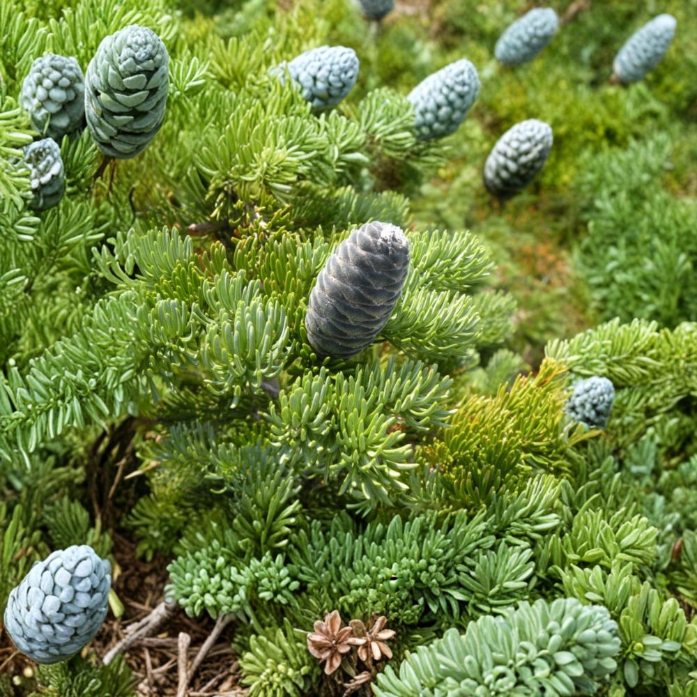 Subalpine Fir – Live Evergreen Tree | 10 Inch Tall in 1 Gallon Pot | Abies lasiocarpa