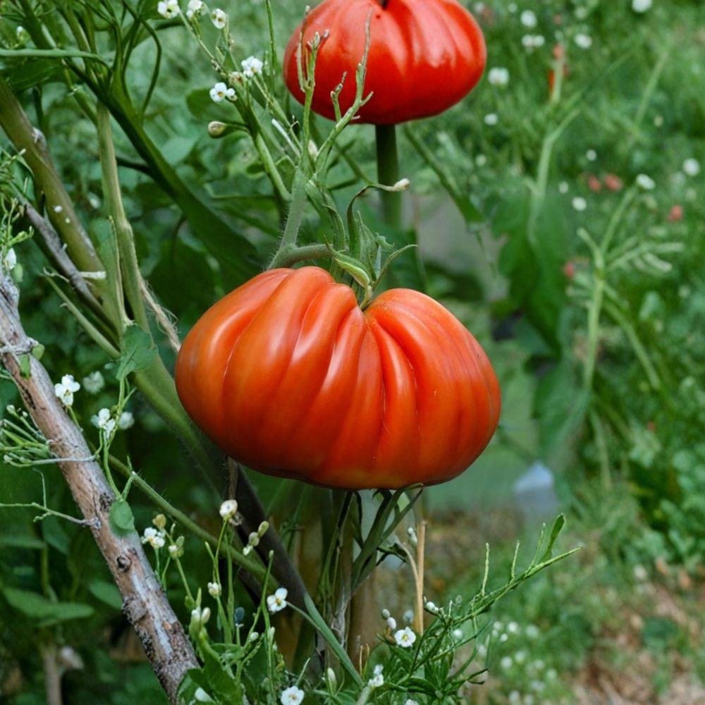 Cuor di Bue di Albenga Tomato Seeds | 50 Organic Italian Heirloom Beefsteak Seeds