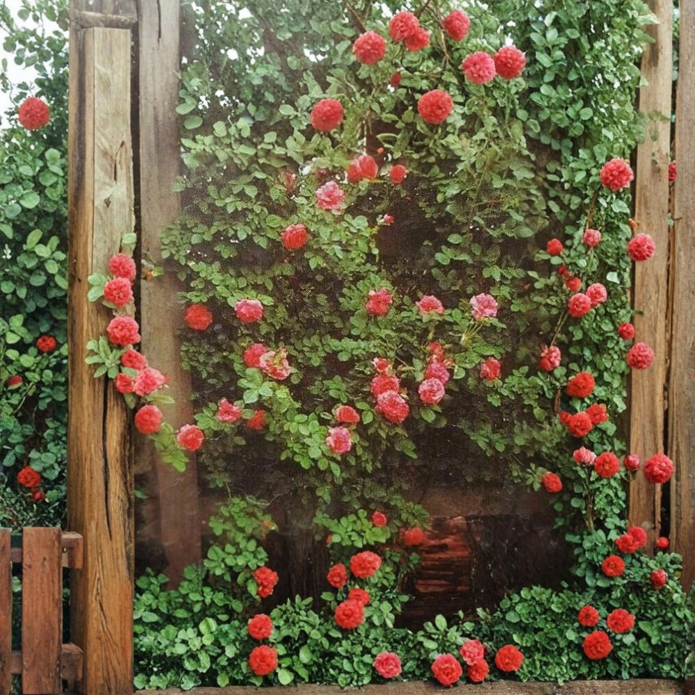 Climbing America Rose Live Plant | 5 Gallon Salmon Pink Climbing Rose | Rosa hybrida