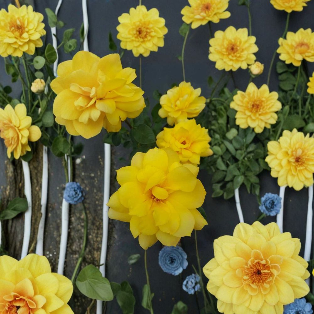 Gold Glow Rose – Live Hybrid Tea Rose Plant | 5 Gallon | Fragrant Yellow Blooms