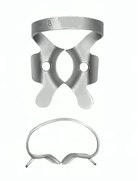 Rubber Dam Clamp (Molar Winged) #8