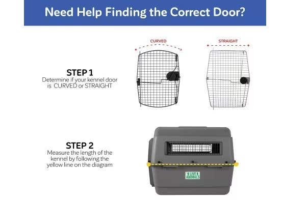 Petmate Premium Series 500-800 Ruffmax Kennel Replacement Door 36"(L 15 1/4" x H 20 1/4")