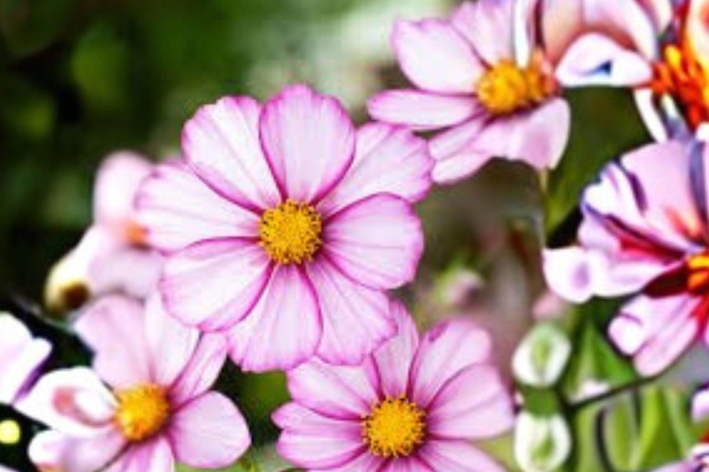Petite Mixture Cosmos Seeds – Dwarf Wildflower Blend for Pollinator Gardens, Borders & Containers – Cosmos bipinnatus, Pink, White, Rose