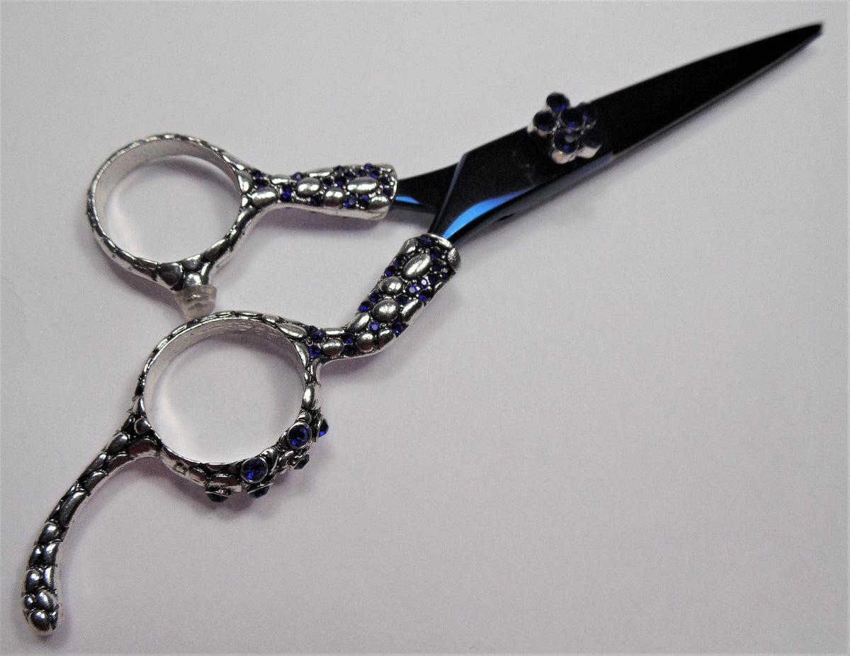 Professional hair dressing shear 6.25" (Mystical series - blue silver)