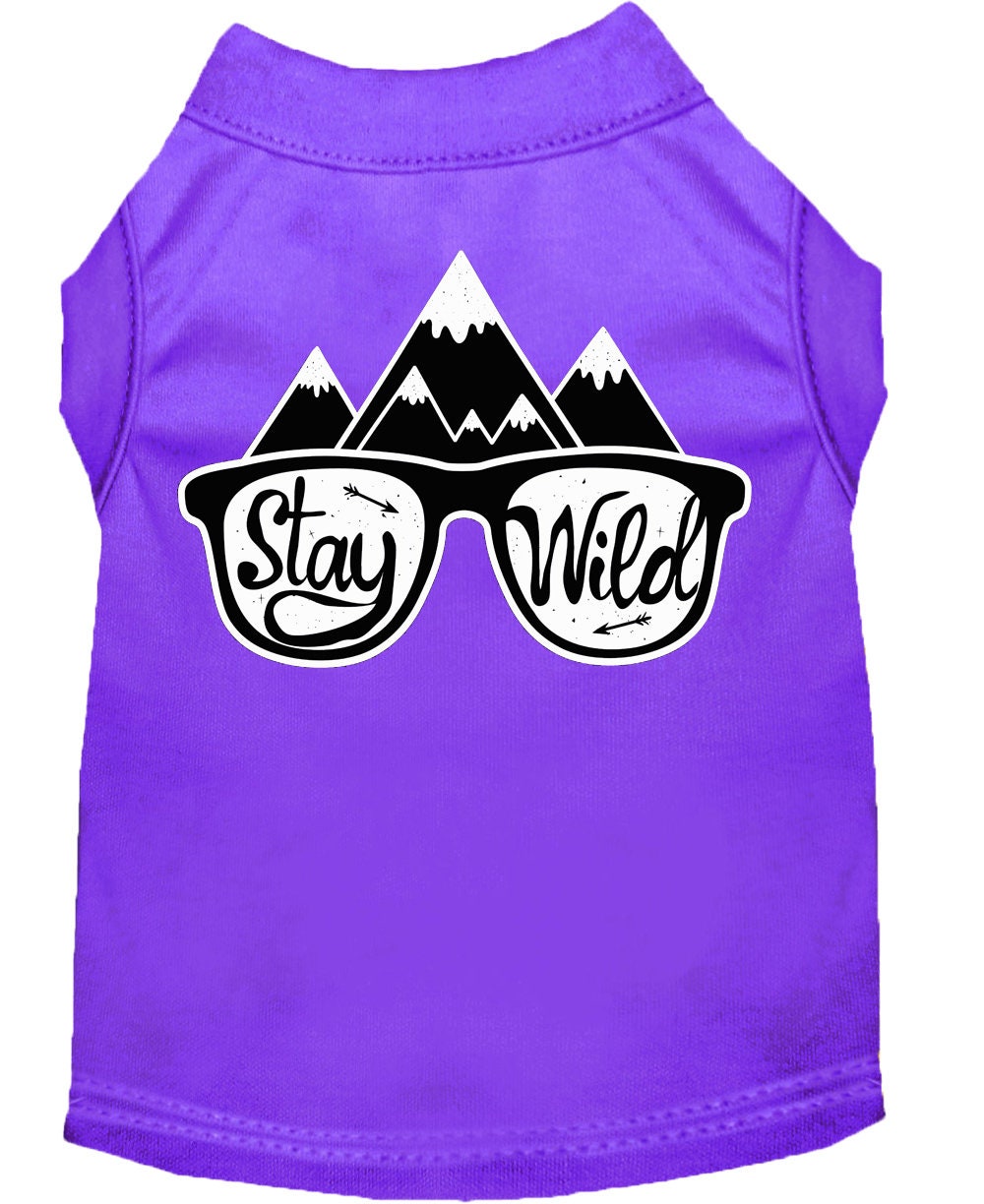 Pet Shirt "Stay Wild"
