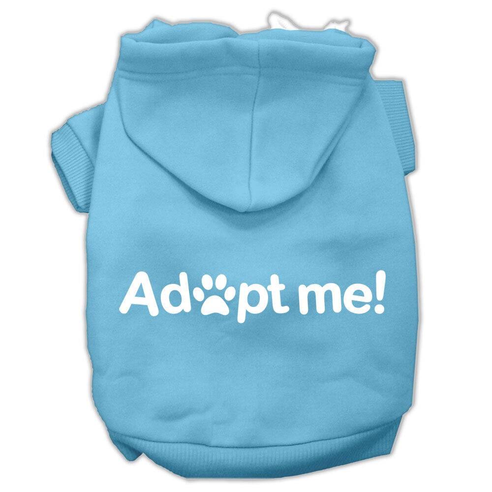 Pet Hoodie Screen Print "Adopt Me"