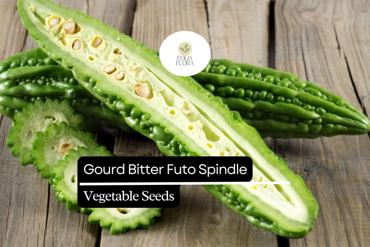 Bitter Gourd Seeds | Futo Spindle Heirloom Variety | Momordica charantia | 5 Seeds