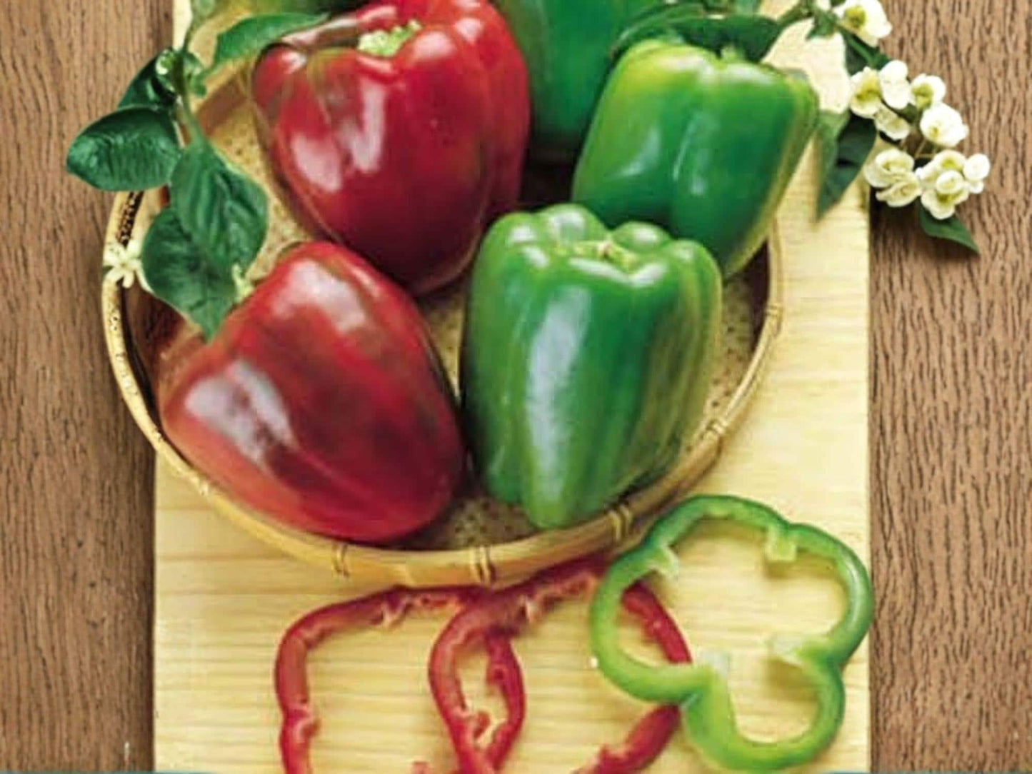 California Wonder Bell Pepper Seeds – Heirloom Sweet Vegetable Garden, Large Blocky Fruits, Green to Red, Heirloom Scientific Name: Capsicum annuum