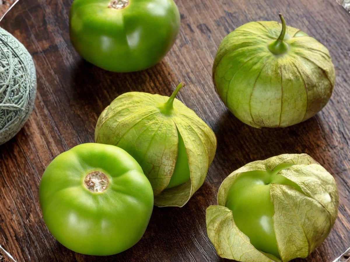 Heirloom Tomatillo Verde Seeds – Mexican Salsa Garden Vegetable, 30 Seeds for Fresh Salsa and Cooking