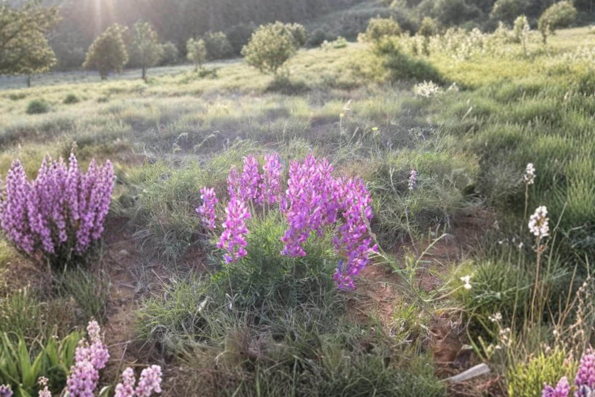 Showy Locoweed Seeds - 25 Native Purple Wildflower Seeds, Drought-Tolerant Perennial Oxytropis lambertii for Prairie Gardens & Xeriscapes
