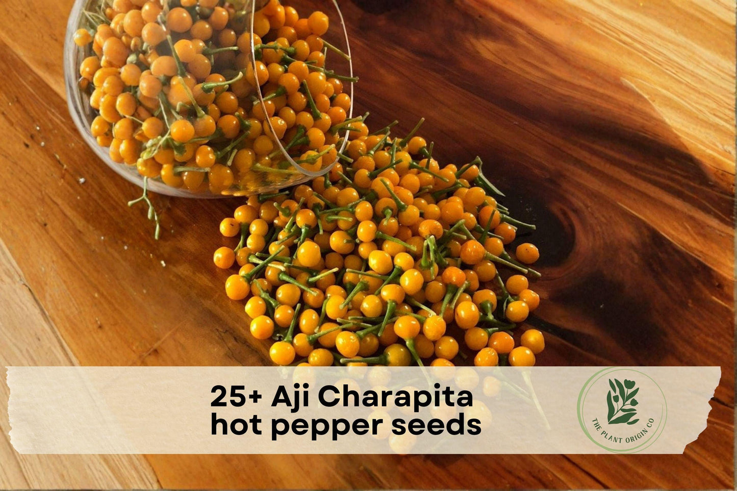 Aji Charapita Hot Pepper Seeds – Rare Yellow Chili, Compact Plant, High Yield, Vegetable Seeds, Capsicum chinense