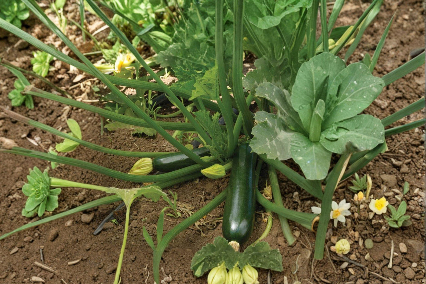 Black Beauty Zucchini Seeds – Heirloom Dark Green Summer Squash, Bush-Type, Non-GMO, 25+ Seeds for Garden, Container, and Raised Bed Planting