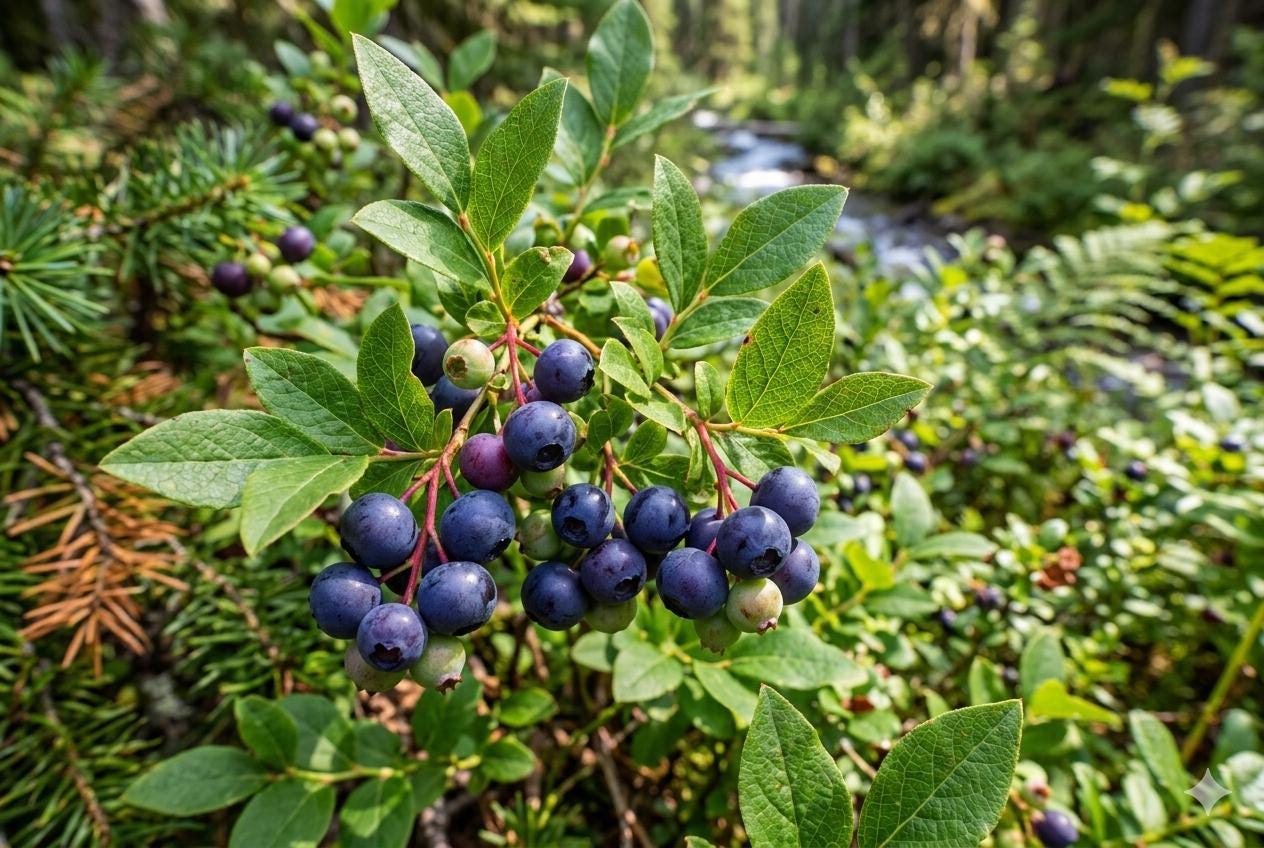 Glacier Huckleberry Seeds - 125 Non-GMO Vaccinium membranaceum Berry Seeds for Home Gardens and Small Farms