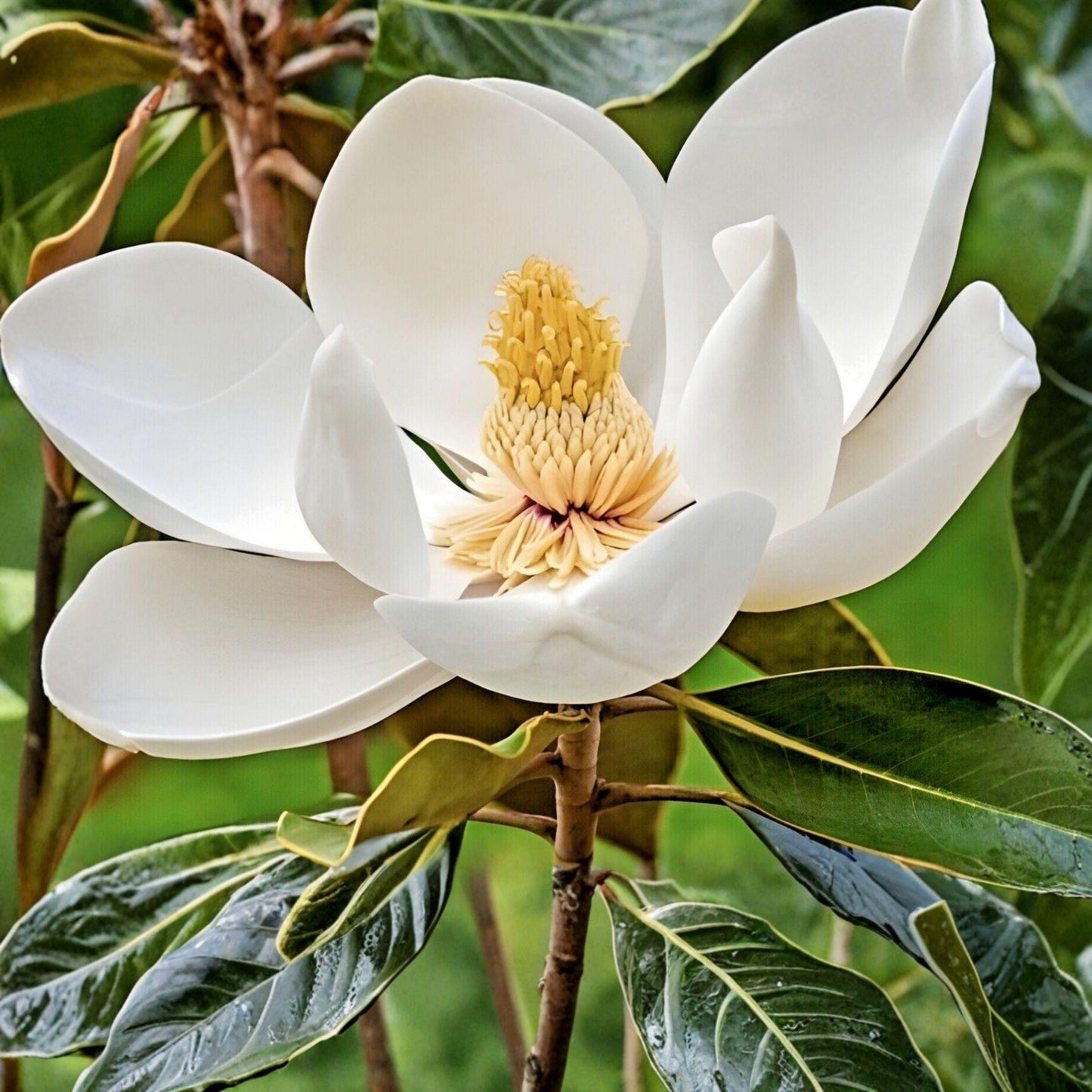White Magnolia Tree Bare Root Sapling 6-12 Inches, Ornamental Garden Tree, Magnolia x soulangeana