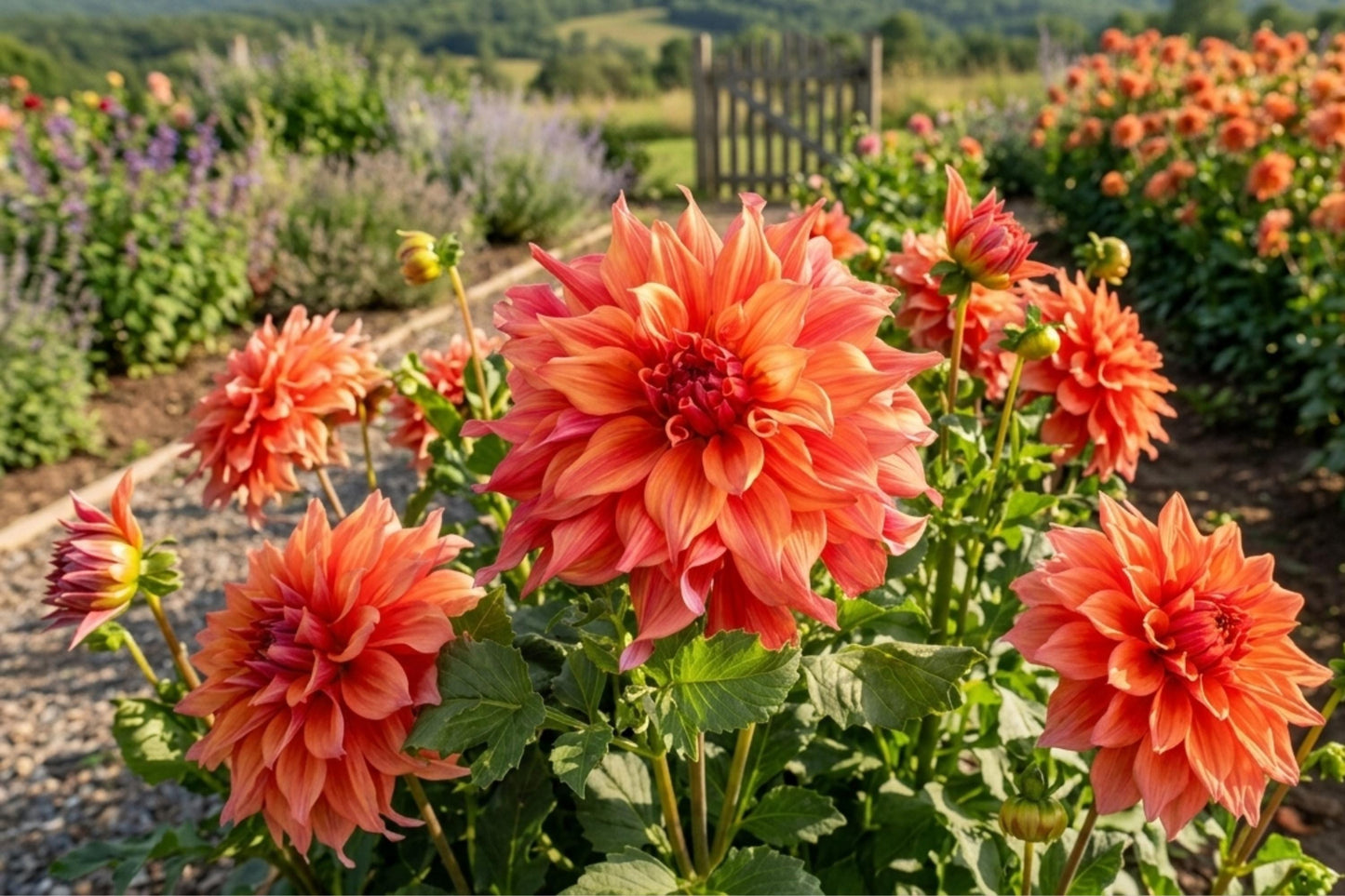 GO GO WHITE Dahlia Flower Bulb – Decorative Border Plant for Gardens, Containers, Dahlia pinnata