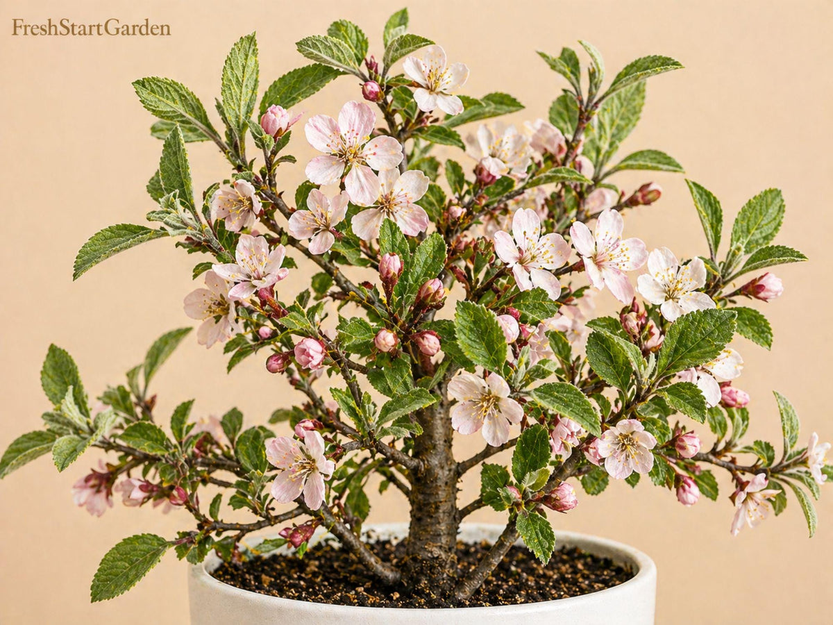 Nanking Cherry Seeds 3 Pack Heirloom Non-GMO Fruiting Shrub Prunus tomentosa for Garden Planting