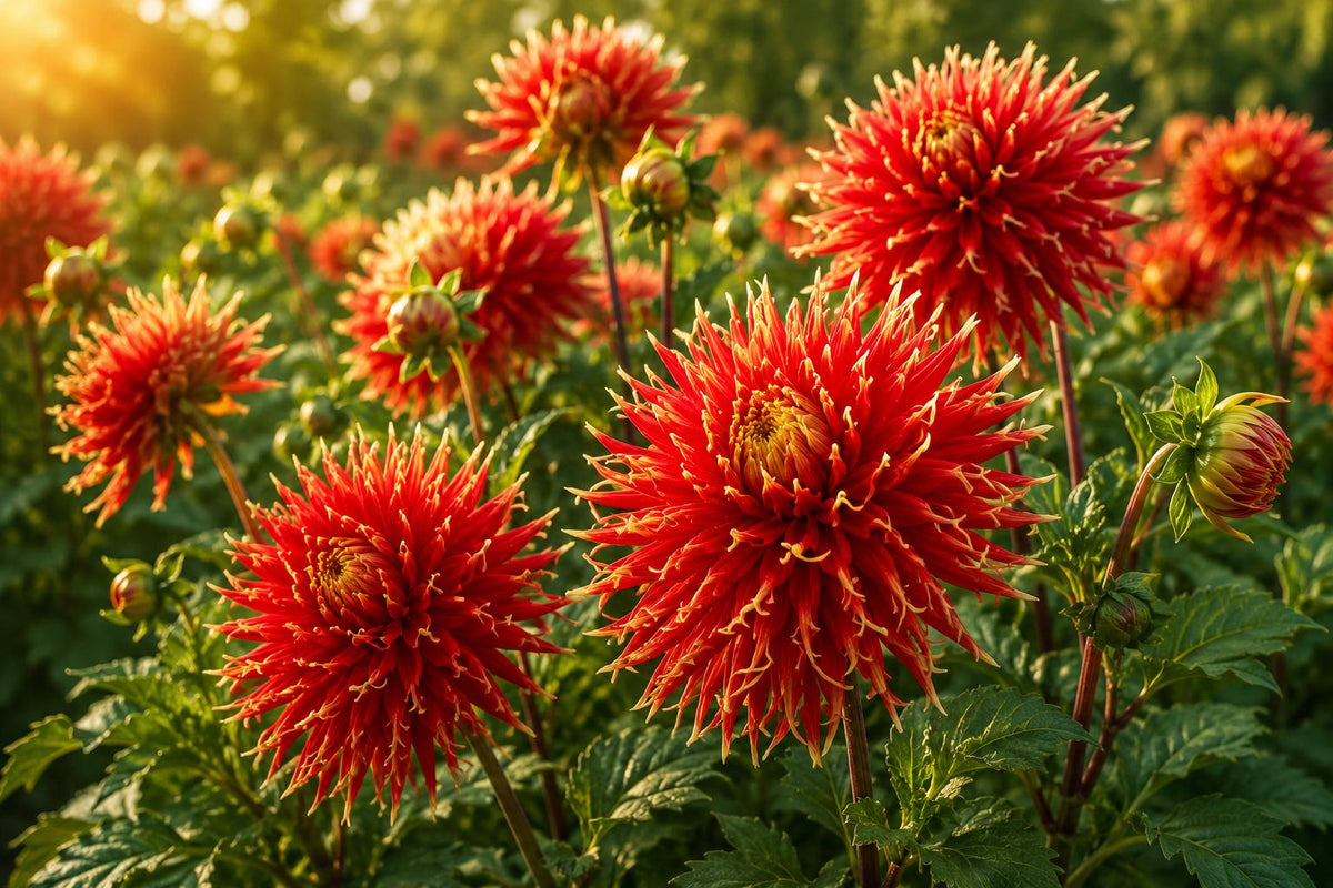 Dinner Plate Dahlia Bulb Tuber Clump Lady Darlene Large Blooming Flowers Dahlia pinnata
