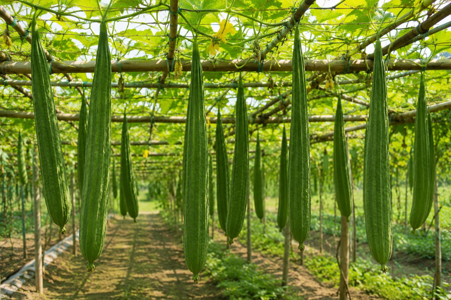 Decorative Bottle Gourd Seeds, Bonanza Gourd (Lagenaria siceraria), Ornamental Climbing Vine for Fall Decor & Crafts
