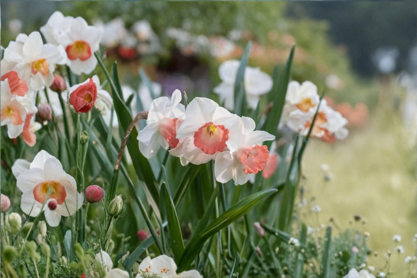 Pink Charm Daffodil Bulb – Narcissus ‘Pink Charm’ Spring Flowering Perennial Garden Bulb