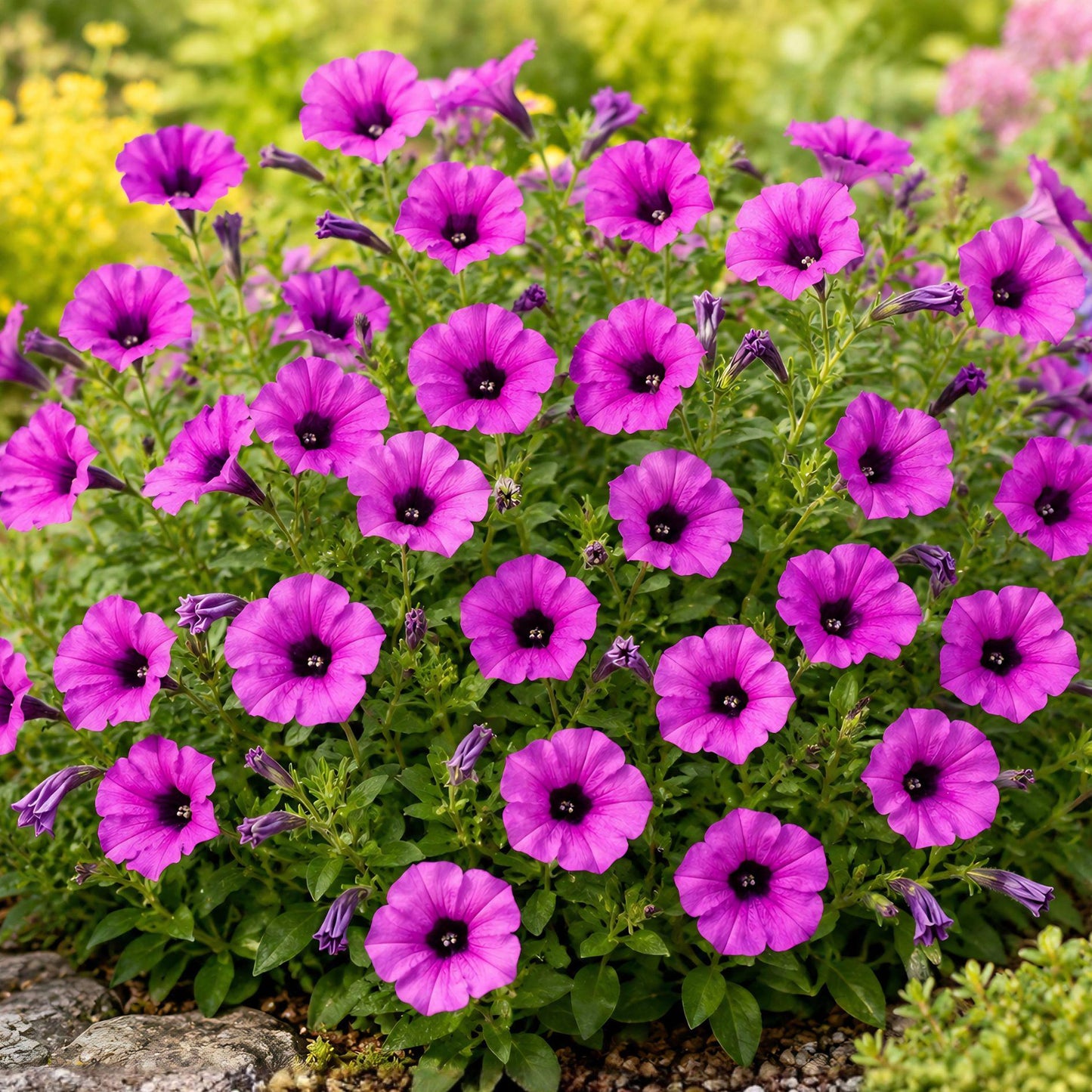 Shanin Wild Petunia Seeds 100 Pack – Petunia violacea Ornamental Flowering Plant for Gardens & Containers