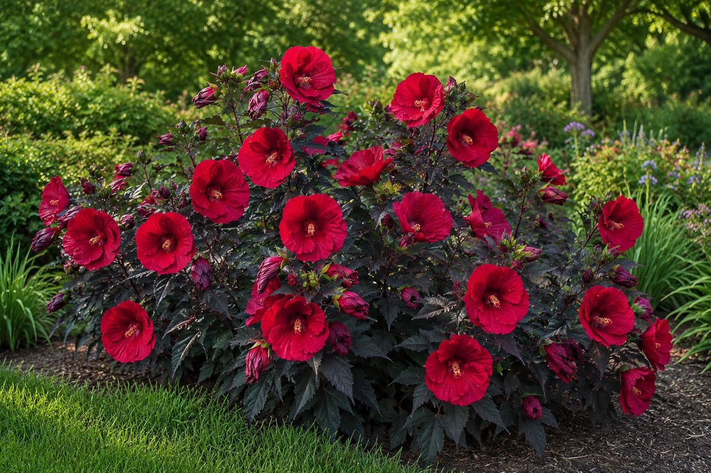 Nightrider Asiatic Lily Bulb – Live Perennial Flower, Lilium asiaticum 'Nightrider', Deep Purple Bloom, Garden, Container Planting