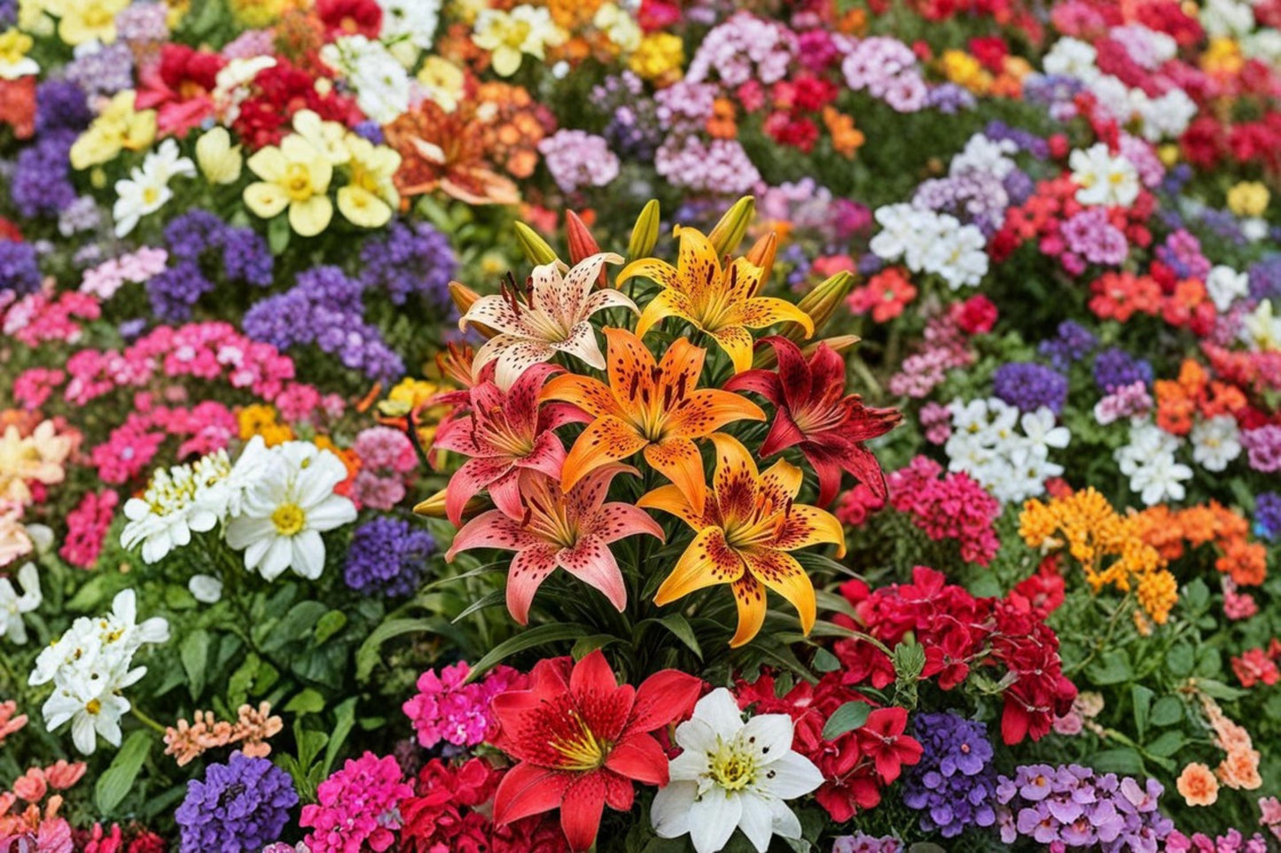 Mixed Color Tiger Lily Bulbs – Vibrant Lilium lancifolium Flower Bulbs for Garden Borders and Containers
