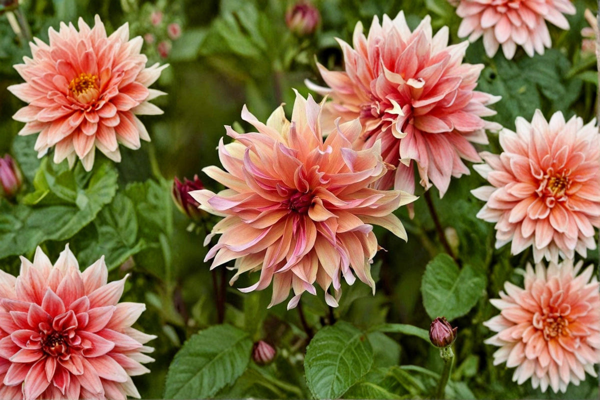 Exotic Mix Dahlia Seeds 100+ | Colorful Ornamental Flowers | Dahlia pinnata | Flowering Annual for Borders & Cut Flowers