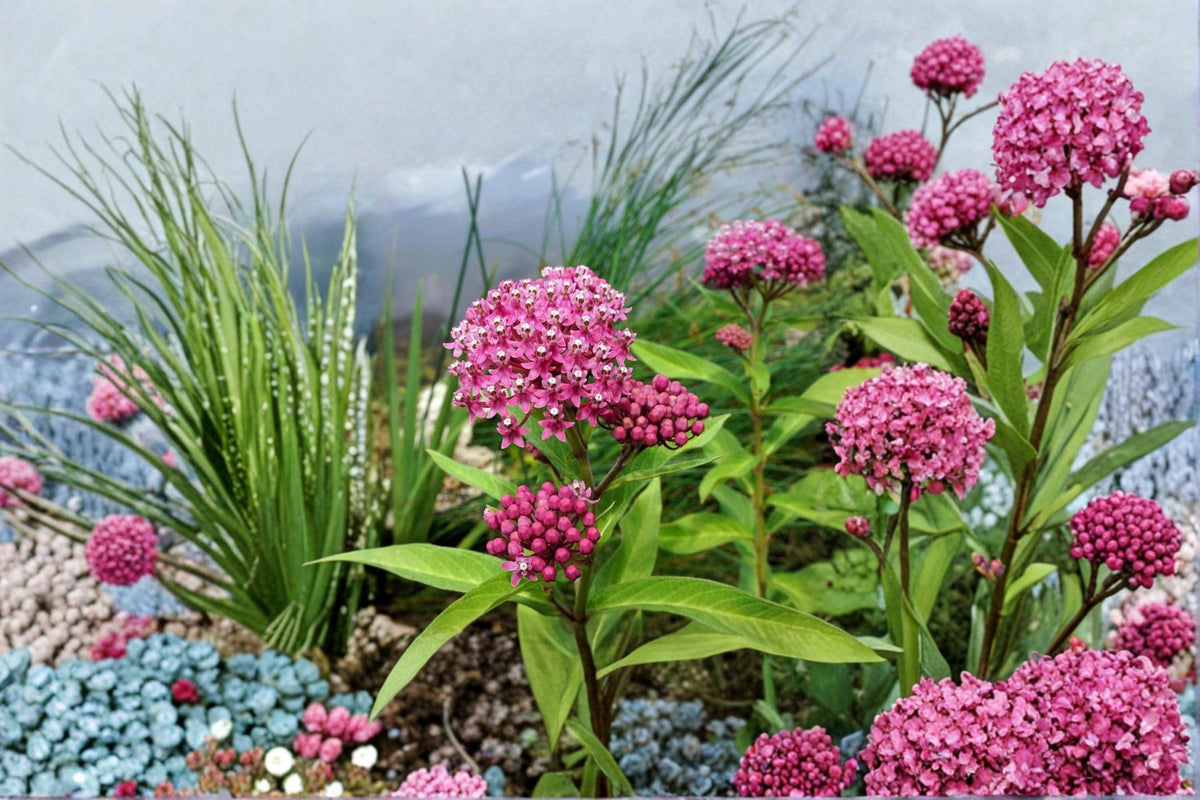 Swamp Milkweed Seeds – 100 Pack, Asclepias incarnata Native Perennial Wildflower for Pollinator Gardens