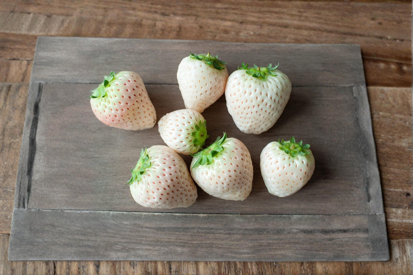 White Pineberry Strawberry Seeds 300+ | Fragaria × ananassa White Fruit Planting Seeds for Garden, Containers & Edible Landscape
