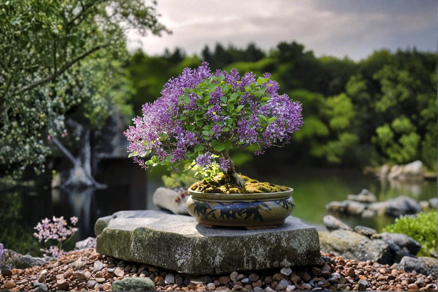 Purple Lilac Bonsai Seeds – Syringa vulgaris Flowering Tree, Fragrant Purple Blooms, Container & Garden Planting, 30 Seeds