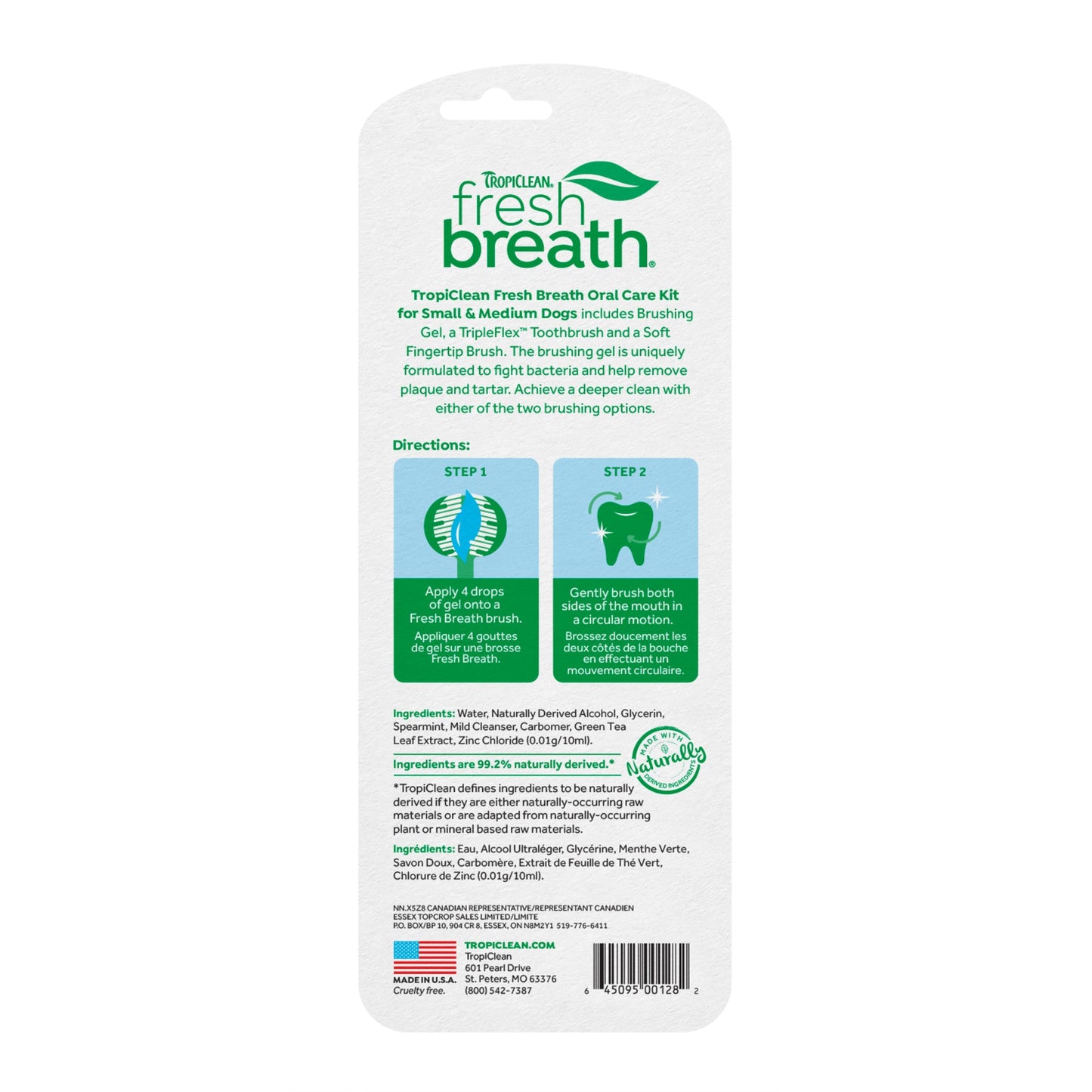 Tropiclean Oral Care Kit