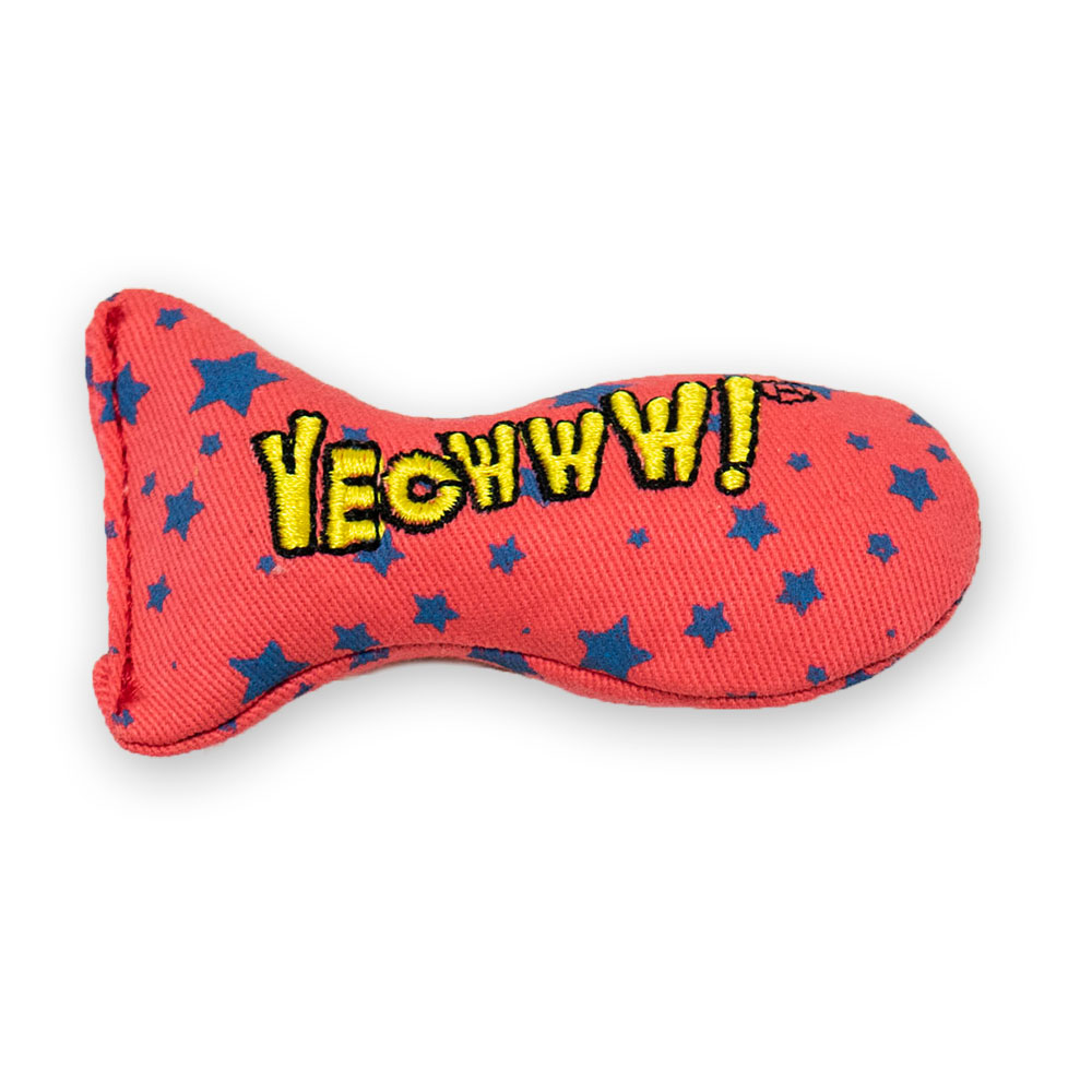 Yeowww Stinkies Sardines Stars Catnip Toy