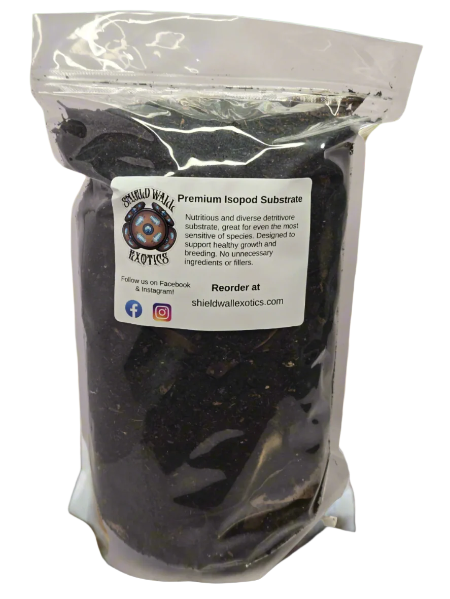 Premium Isopod Substrate - Nutrient-Rich Bioactive Terrarium Mix