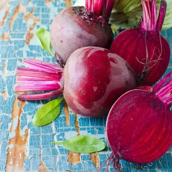 Ruby Queen Beet Seeds - Non-GMO Heirloom Beta vulgaris for Organic Gardening, Bountiful Harvest