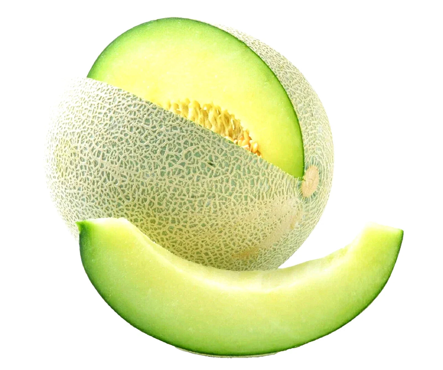 Rocky Ford Green Flesh Cantaloupe Seeds - 25 Non-GMO Seeds for Planting - Cucumis melo