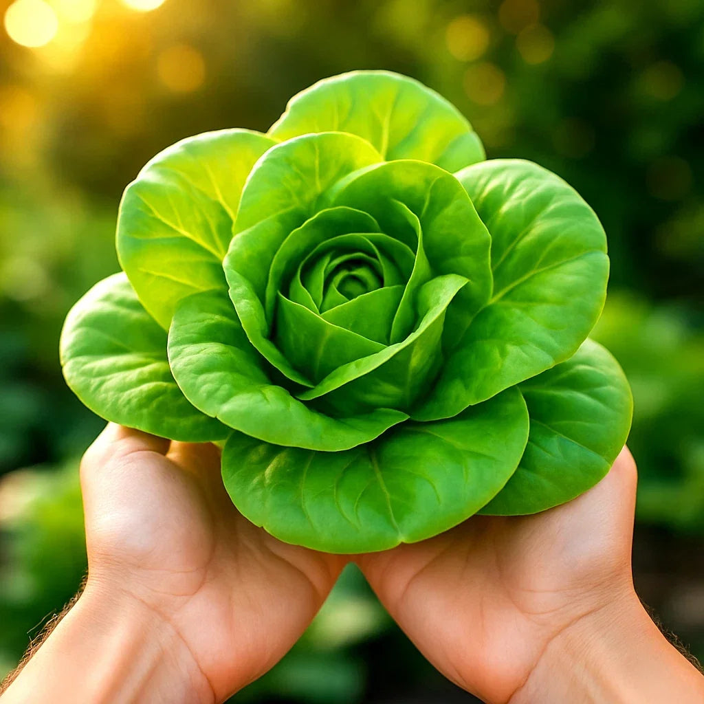 Butterleaf Lettuce Seeds - 1500 Heirloom Lactuca sativa for Salads & Microgreens, Non-GMO, Easy to Grow, Full Sun