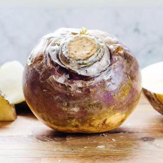 American Purple Top Rutabaga Seeds - Non-GMO Brassica napus Heirloom Vegetable Garden Seeds - 2000 Count