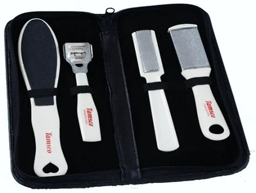Plastic Foot Care 4 pcs Set