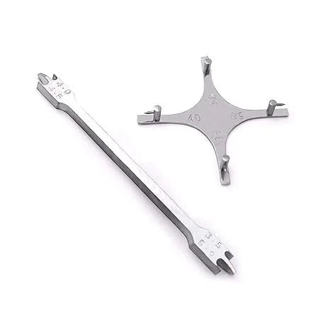 Boone Bracket Gauge (3.5mm, 4mm, 4.5mm, 5mm)